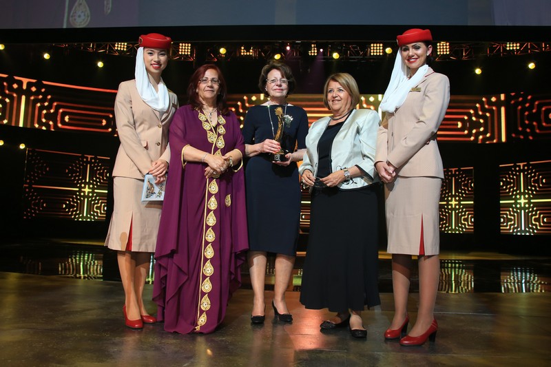 HH Sheikha Fatima BintMubarak Darley lifetime achievement award
